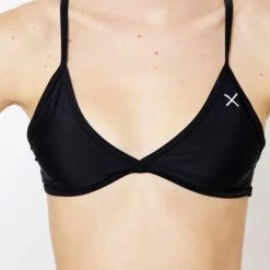 Boutine LA Fitted Tops X Beachy Bottoms Manhattan Black Fitted Top II