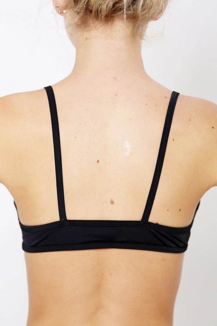 Boutine LA Fitted Tops X Beachy Bottoms Manhattan Black Fitted Top II