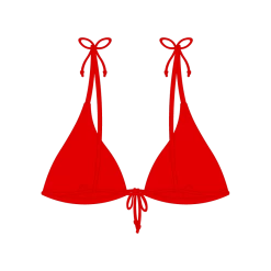 Boutine LA Rose Red 3 Tie Top TOPS