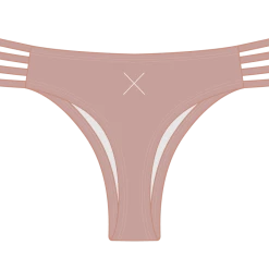 Boutine LA Deep Taupe Classic Strap Bottoms