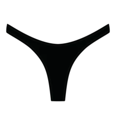 Boutine LA Manhattan Black Chic 80's Bottoms MATCHING SETS