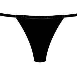 Boutine LA Manhattan Black Adjustable Bottoms