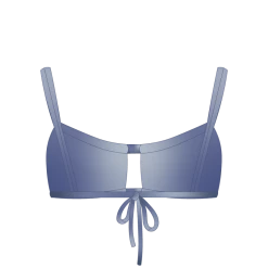 Boutine LA Pale Blue SATIN Atlantic Top