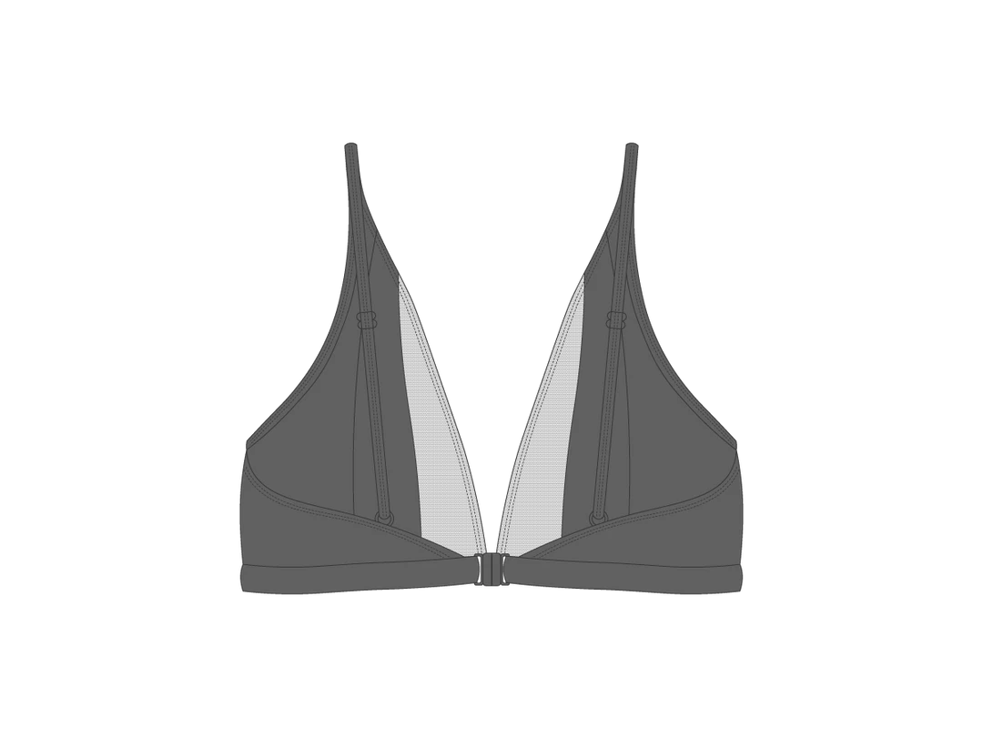 Boutine LA TOPS HIlls Grey Avenue Top