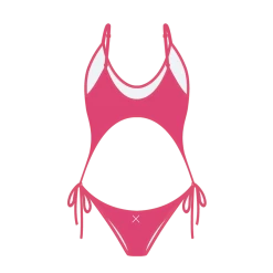 Boutine LA Poppy Red Two Piece One Piece ONE PIECES