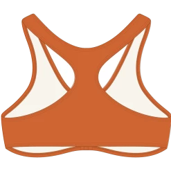 Boutine LA Burnt Orange Zipper Top