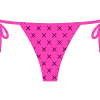 Boutine LA BOTTOMS Hot Pink Logo Print Beachy Bottom
