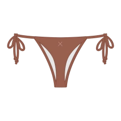 Boutine LA Fitted Tops X Beachy Bottoms Cocoa Brown Beachy Bottom