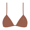 Boutine LA Bikini Tops X Chic 80s Cocoa Brown Bikini Top II