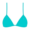 Boutine LA MATCHING SETS Cyan Bikini Top II