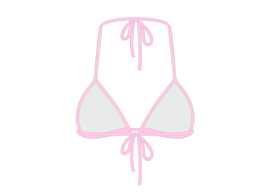 Boutine LA MATCHING SETS Dusty Pink Bikini Top II