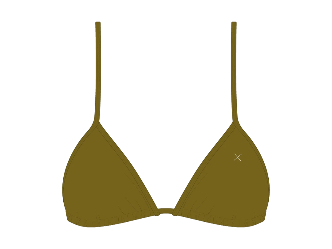Boutine LA Khaki Bikini Top II