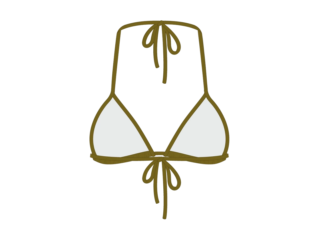 Boutine LA Khaki Bikini Top II