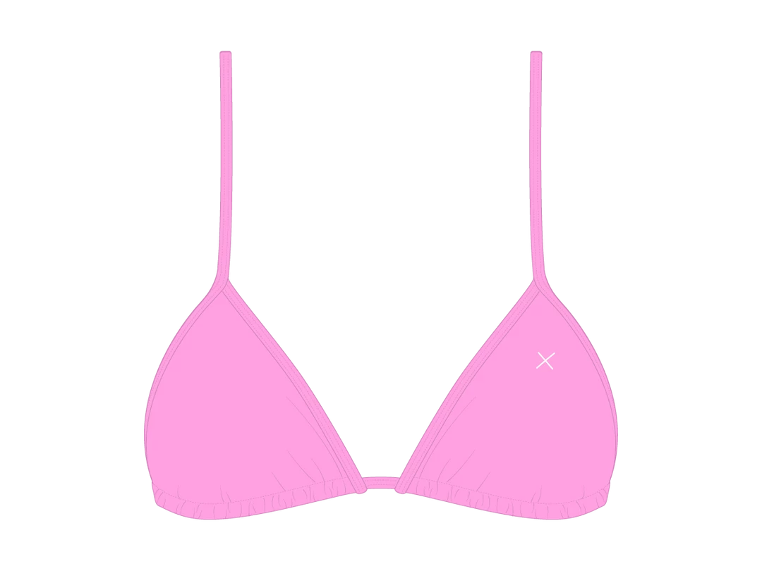 Boutine LA MATCHING SETS Taffy Pink Bikini Top II