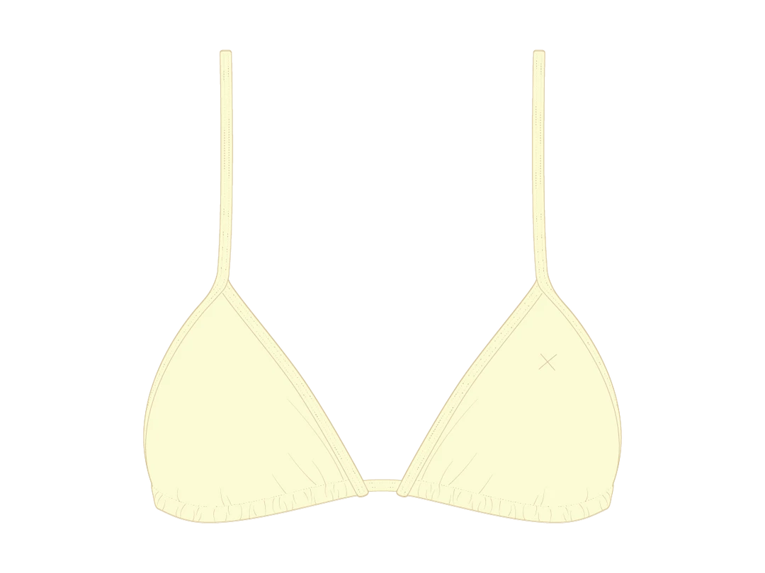 Boutine LA Bikini Tops Vanilla Bikini Top II