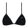 Boutine LA TOPS Onyx Shimmer Bikini Top