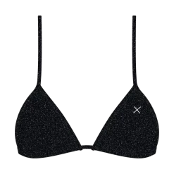 Boutine LA TOPS Onyx Shimmer Bikini Top