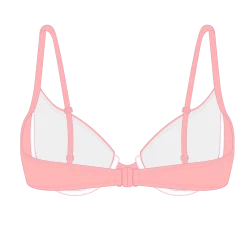 Boutine LA Dirty Pink Bustier Top