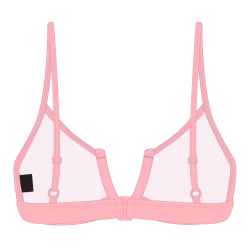 Boutine LA Blush Pink V-Cut Top TOPS