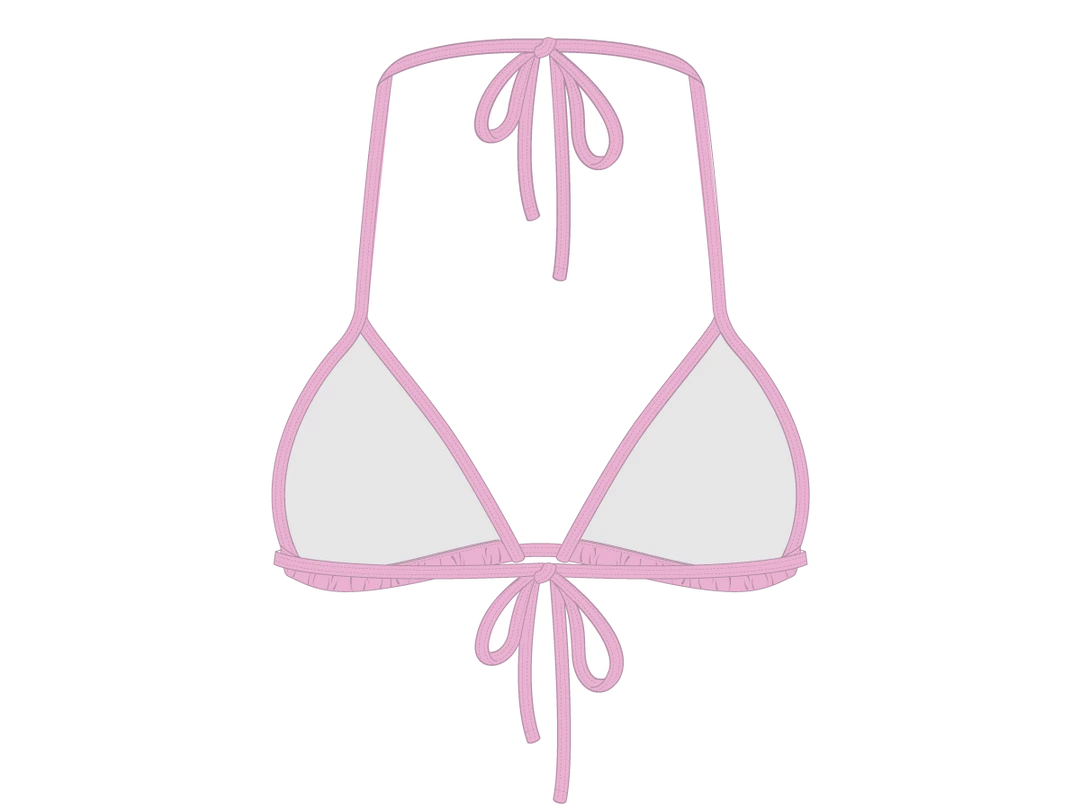 Boutine LA Blush Pink Bikini Top II MATCHING SETS