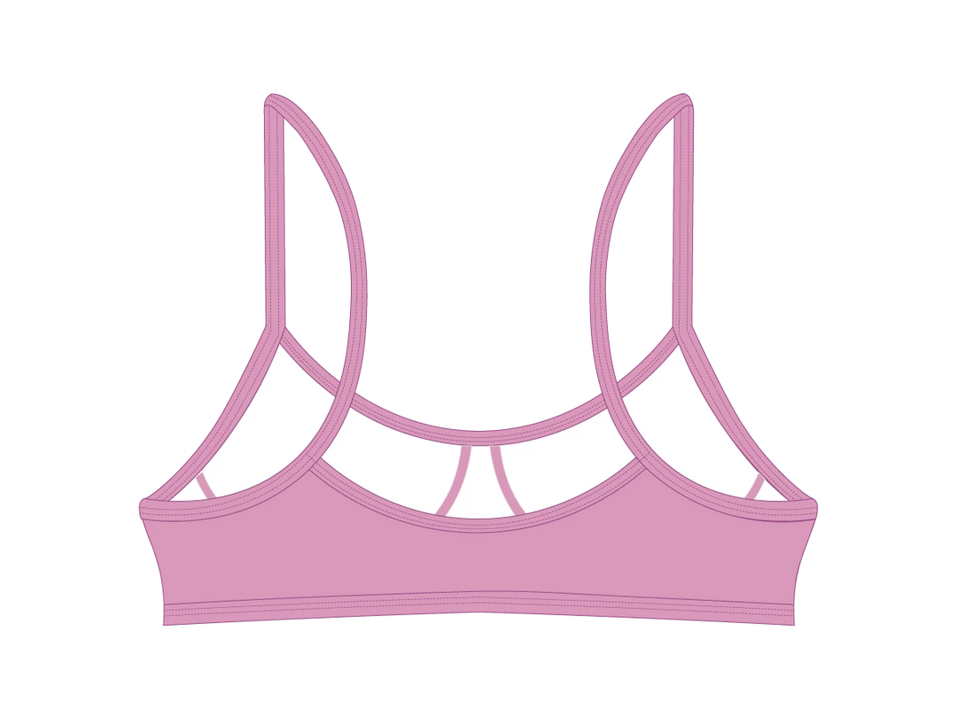 Boutine LA TOPS Blush Pink Stitch Top