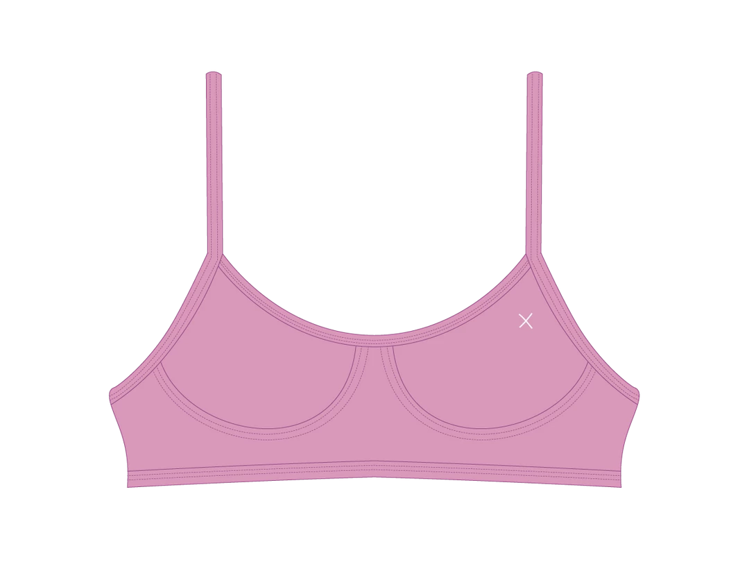 Boutine LA TOPS Blush Pink Stitch Top