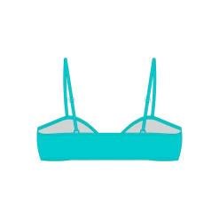 Boutine LA Cyan Bow Tie Top TOPS