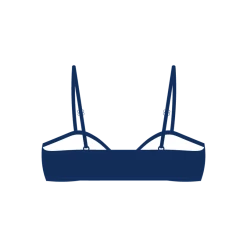 Boutine LA TOPS Laguna Blue Bow Tie Top