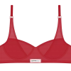 Boutine LA Red Mesh Lace Underwire Bra