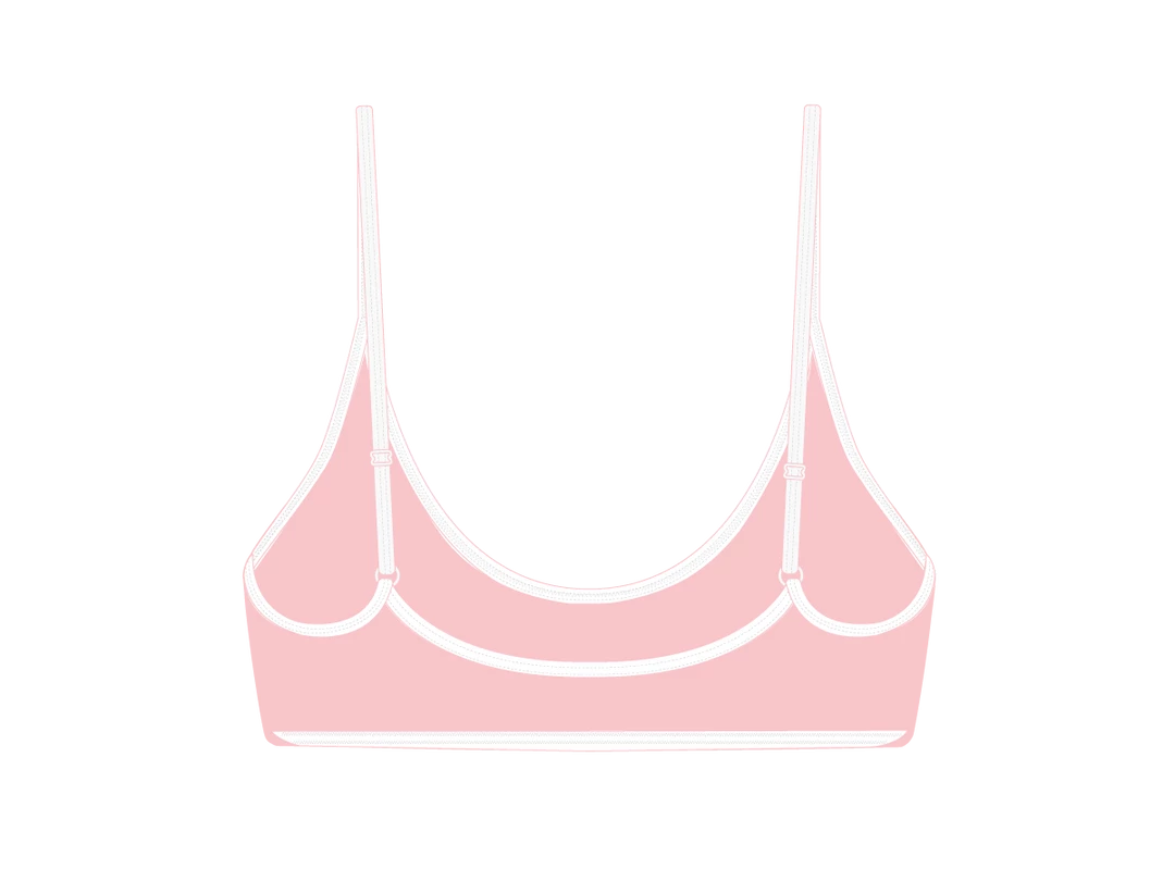 Boutine LA UNDERWEAR Beverly Pink Bralette Top