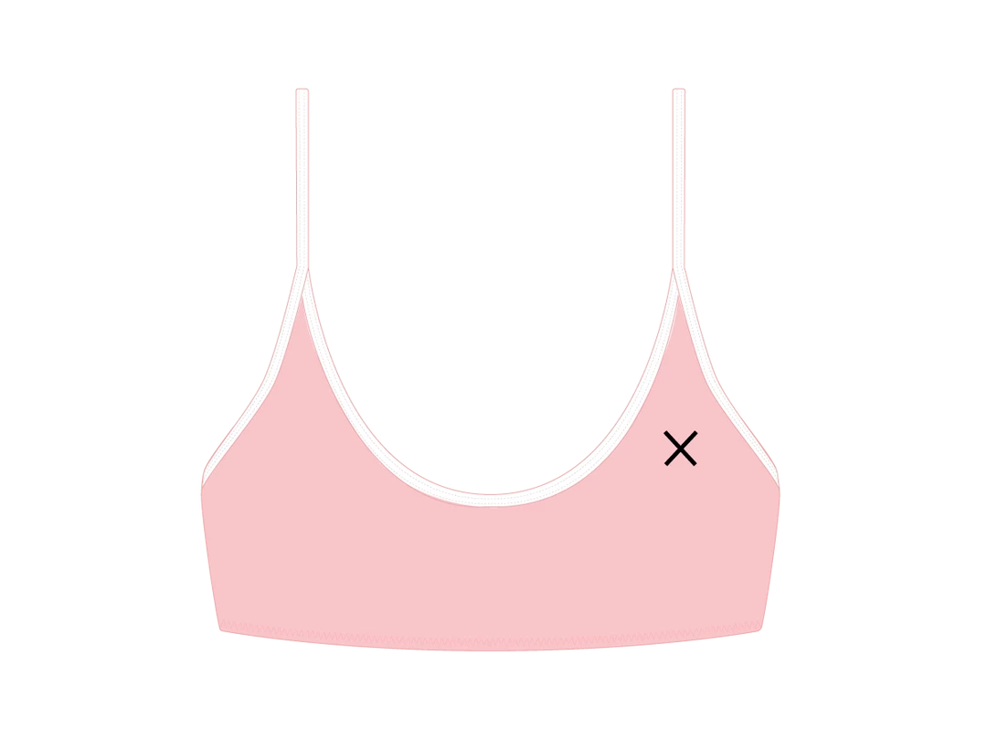 Boutine LA UNDERWEAR Beverly Pink Bralette Top