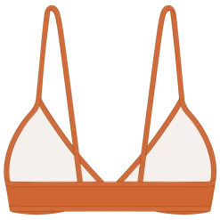 Boutine LA Burnt Orange Fitted Top II