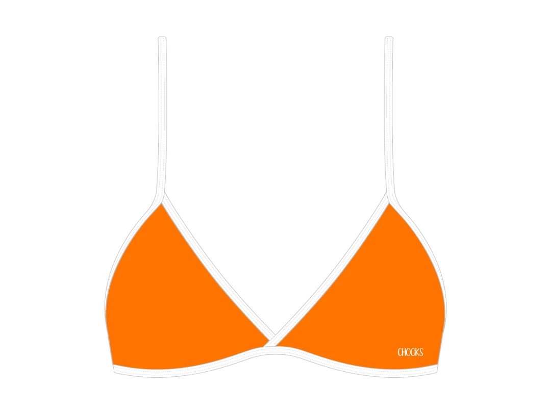 ChooksLA TOPS Cruise Orange Fitted Top II