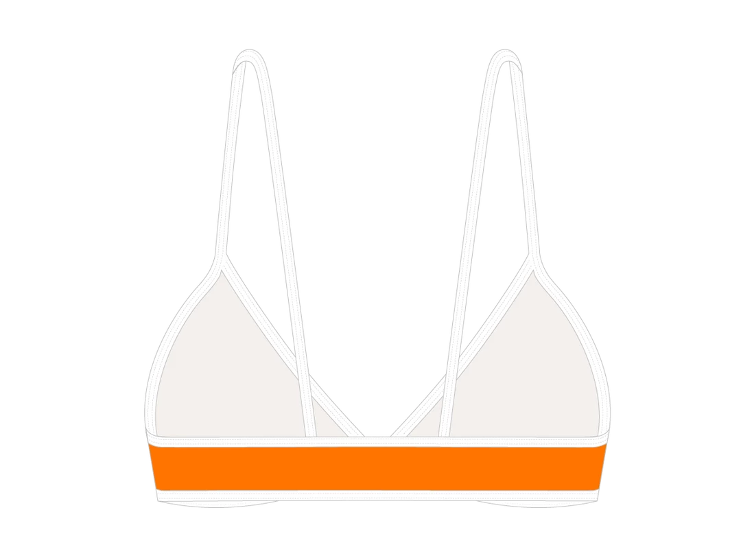 ChooksLA TOPS Cruise Orange Fitted Top II