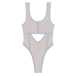 Chooks ONE PIECES Sailor Grey Contour One-Piece