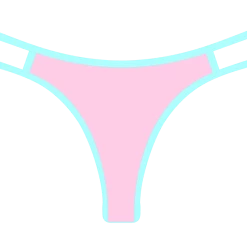 Chooks CHOOKSLA Bubble Gum Coastal Bottoms