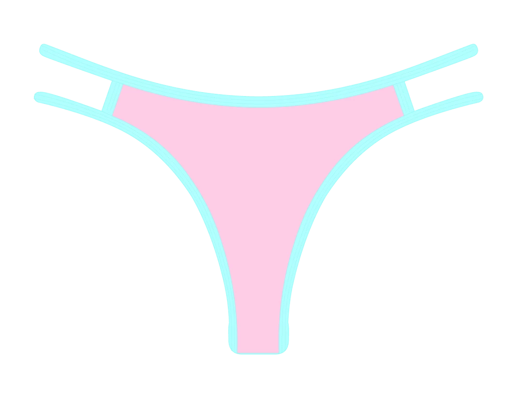 Chooks CHOOKSLA Bubble Gum Coastal Bottoms