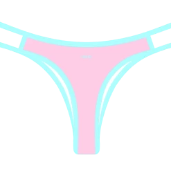 Chooks CHOOKSLA Bubble Gum Coastal Bottoms