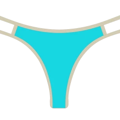 Chooks CHOOKSLA Aquamarine Coastal Bottoms