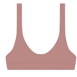 Boutine LA Deep Taupe Yogi Top TOPS