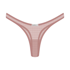 Boutine LA Deep Taupe Mesh 80s Thong UNDERWEAR