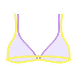 ChooksLA TOPS Lavender Duplicate Top