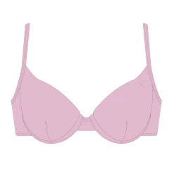 Boutine LA Dusty Pink Bustier Top TOPS