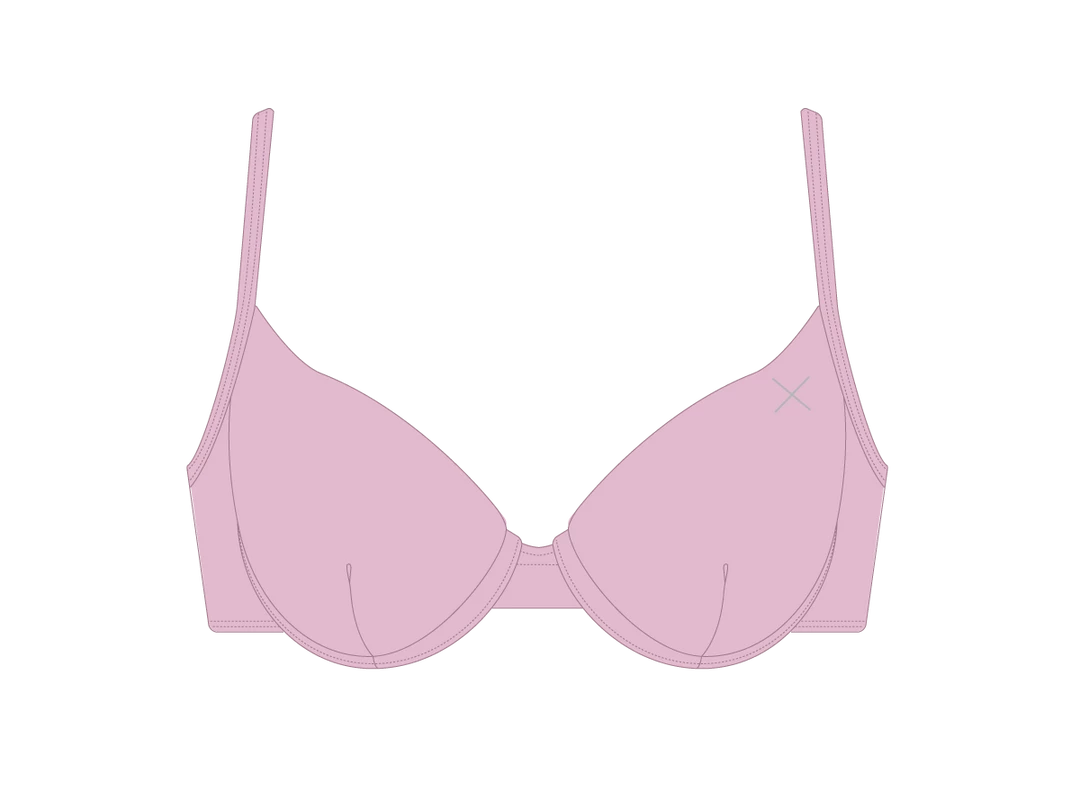 Boutine LA Dusty Pink Bustier Top TOPS