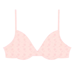 Boutine LA MATCHING SETS Daisy Pink Lace Bustier Top