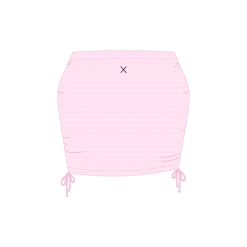 Boutine LA Dusty Pink Mesh Mini Skirt