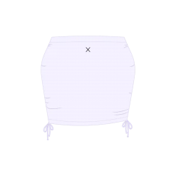 Boutine LA Lavender Mesh Mini Skirt COVER-UPS