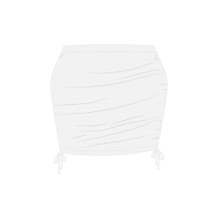 Boutine LA White Mesh Mini Skirt COVER-UPS