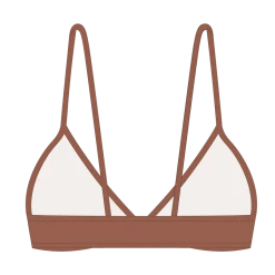 Boutine LA Cocoa Brown Fitted Top II Fitted Tops X Beachy Bottoms