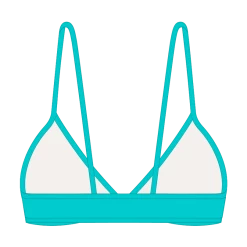 Boutine LA Cyan Fitted Top II